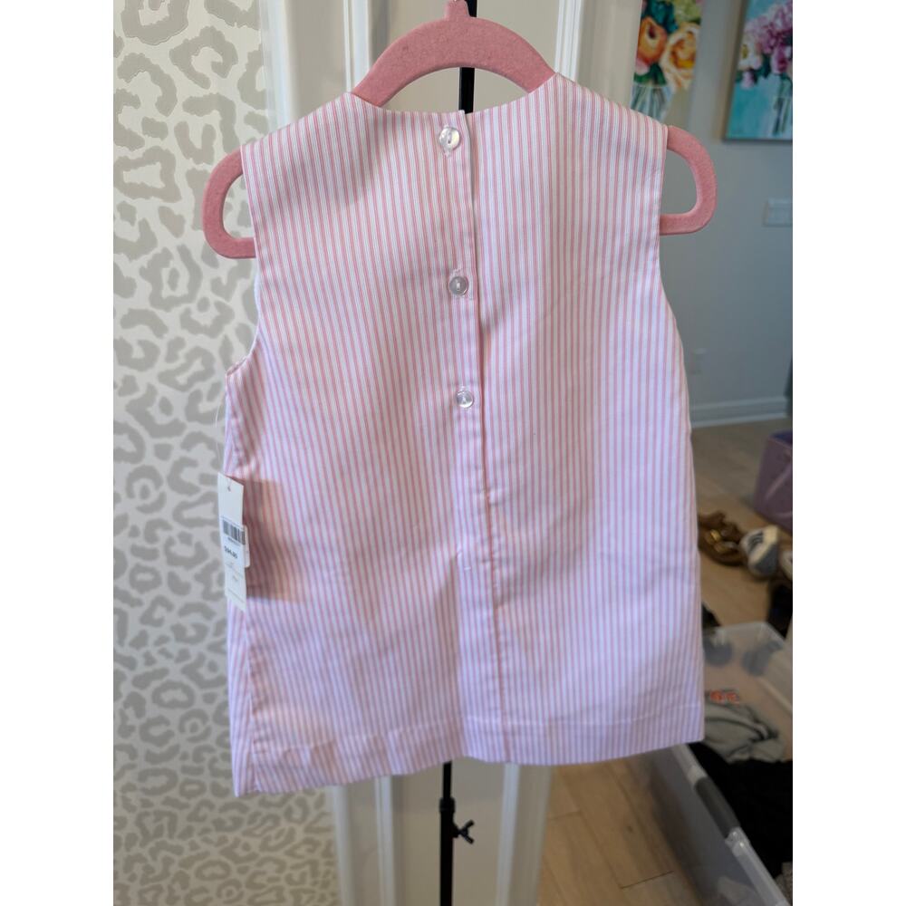 Marco & Lizzy Girls Pink Serena A-Line Scalloped Dress Size 3Years - Picture 3 of 6